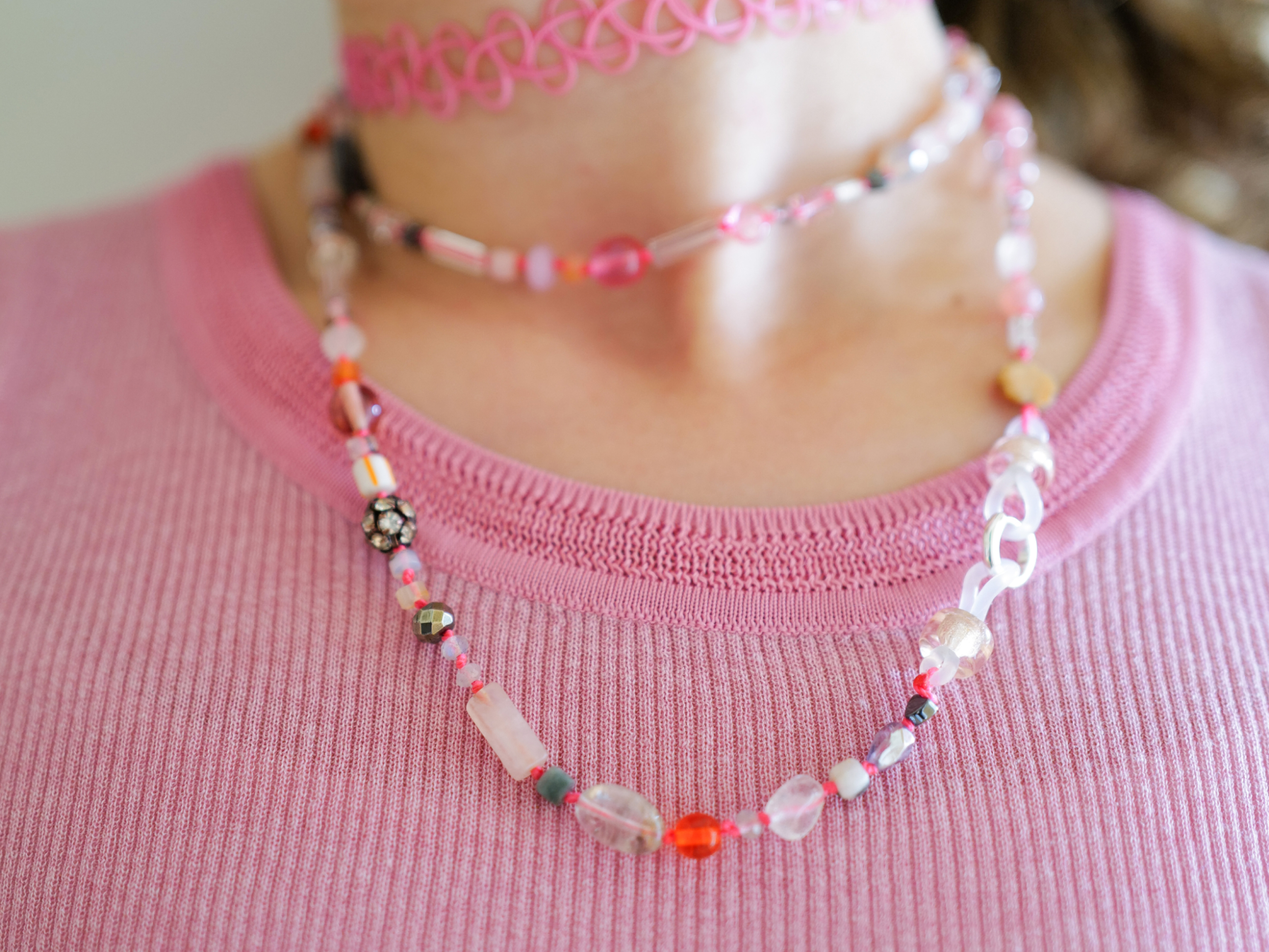 Worn as necklace